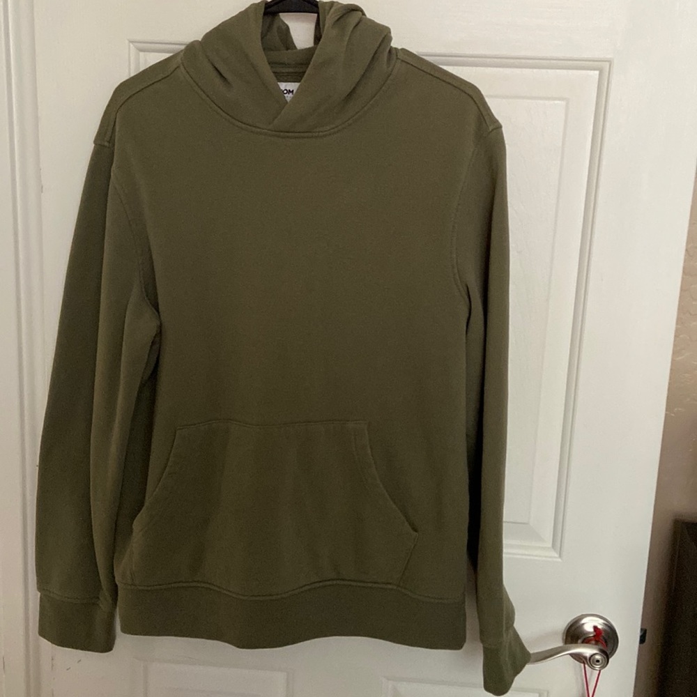 Olive green hoodie